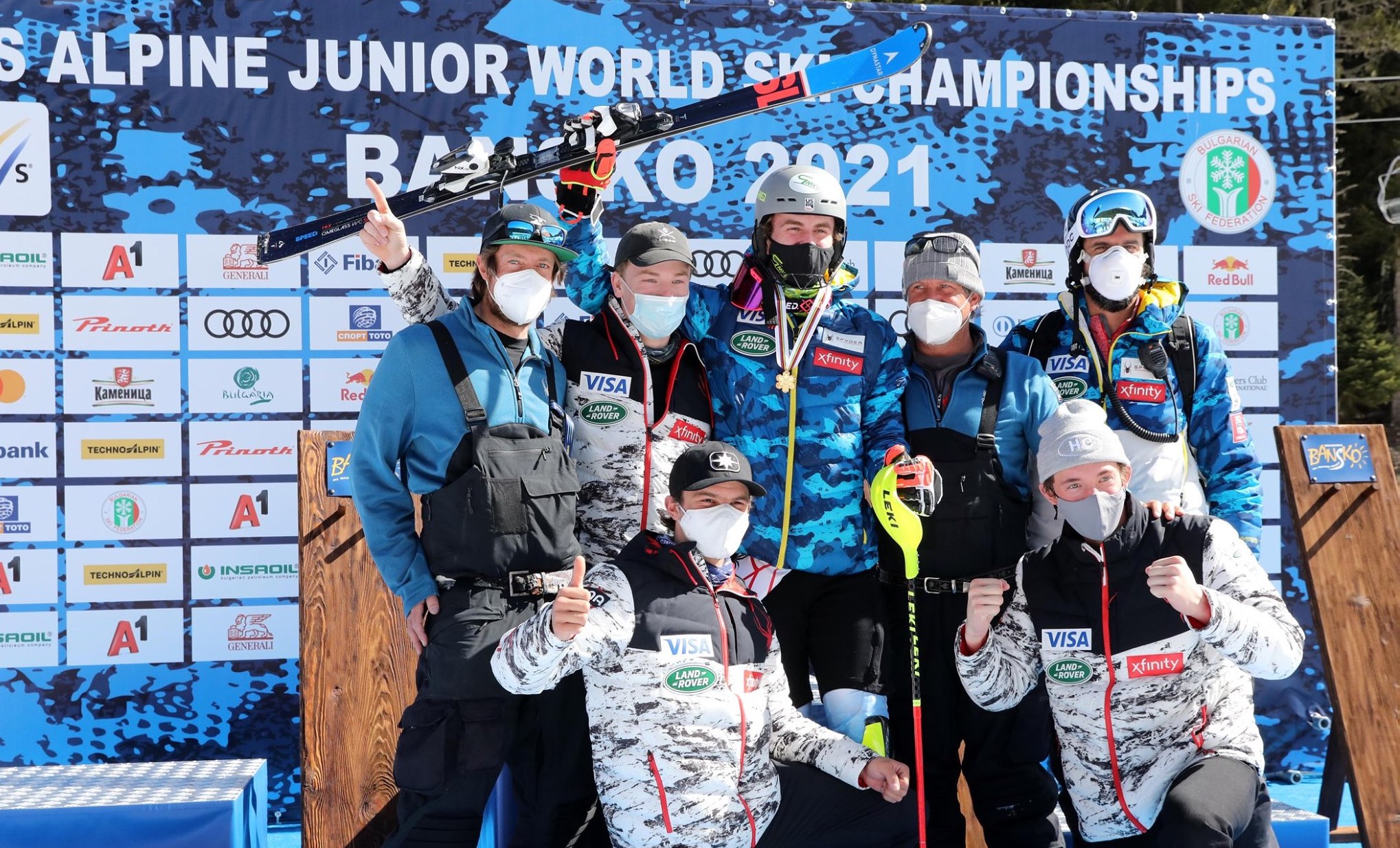 Ritchie 2021 World Junior Slalom Champion