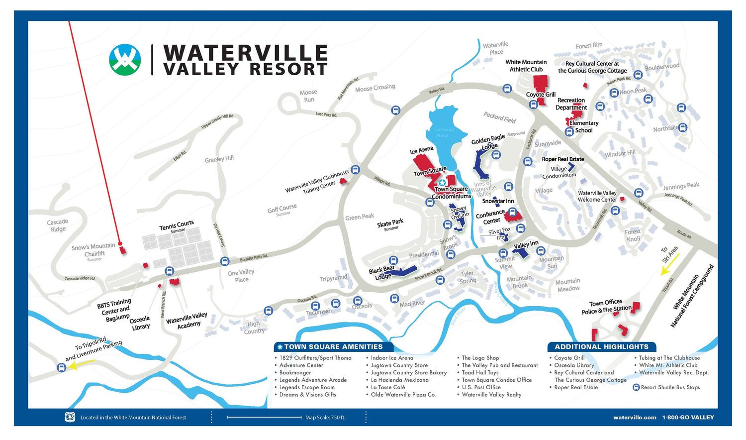 Waterville Map