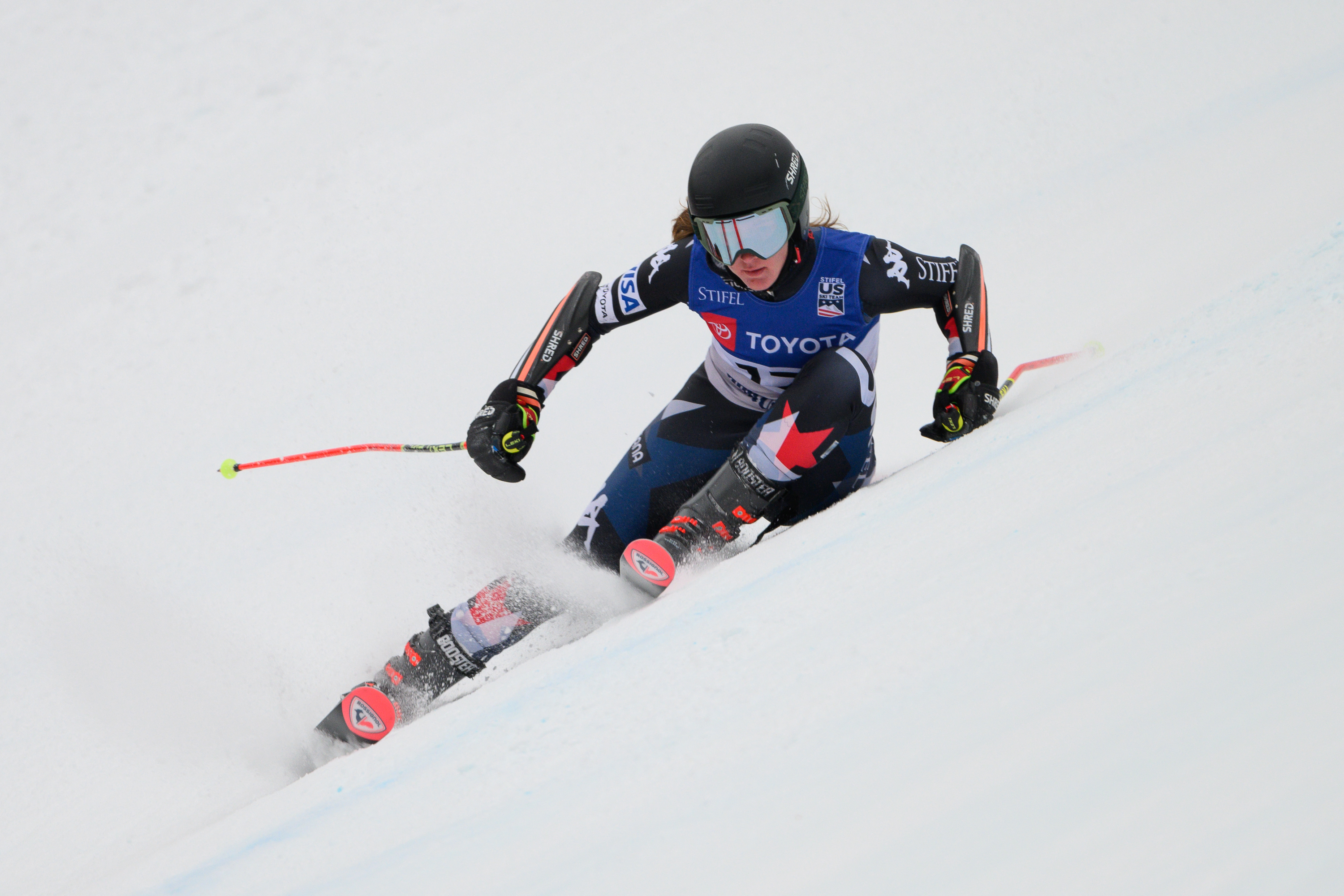 alpine ski racer