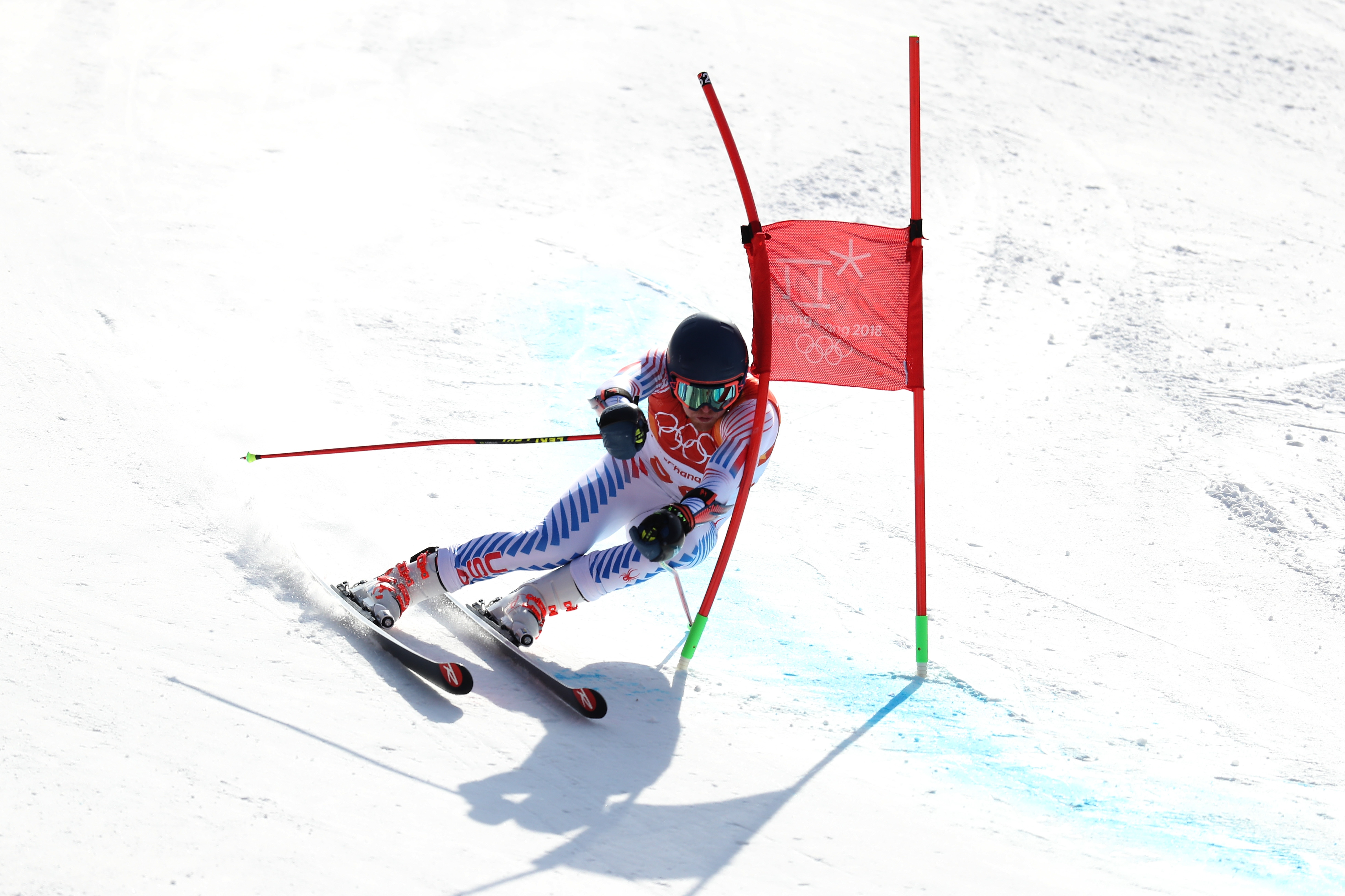 Ryan Cochran-Siegle finished 11th to lead Team USA in giant slalom Sunday at Yongpyong Alpine Centre. (Getty Images - Al Bello)