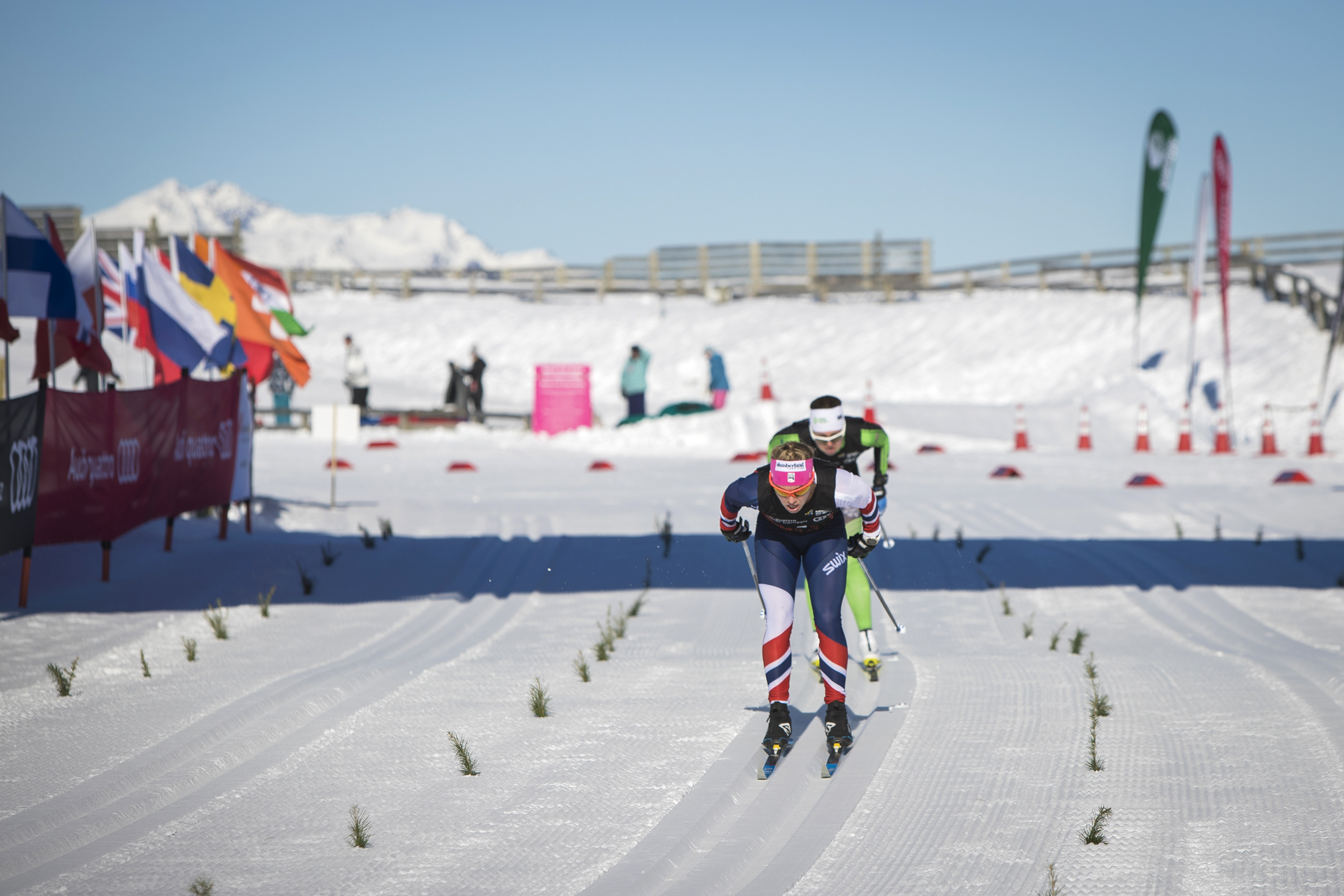 Jessie Diggins beats Caitlin Patterson