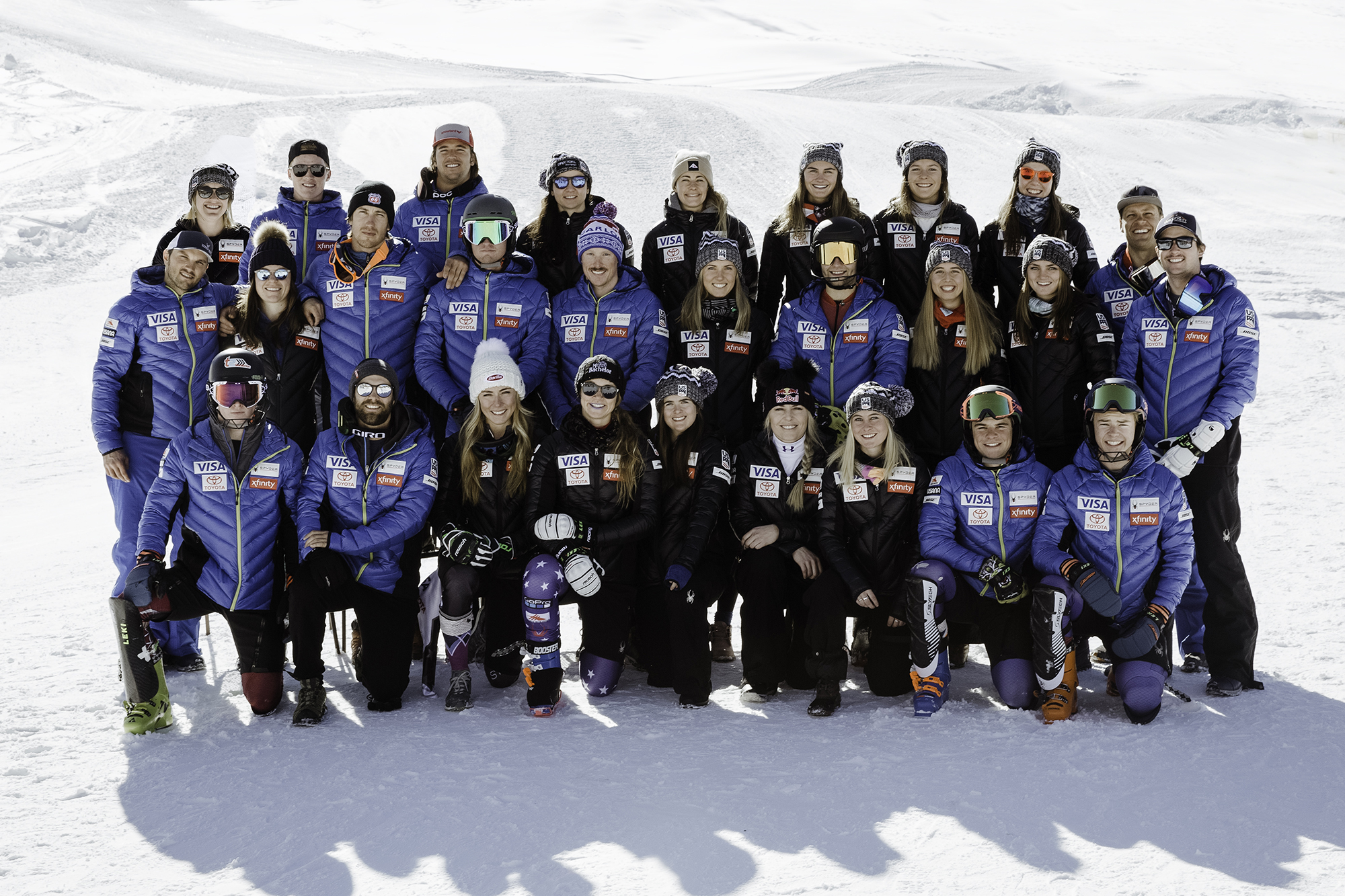 The 2018-19 U.S. Alpine Ski Team (Sarah Brunson - U.S. Ski & Snowboard)