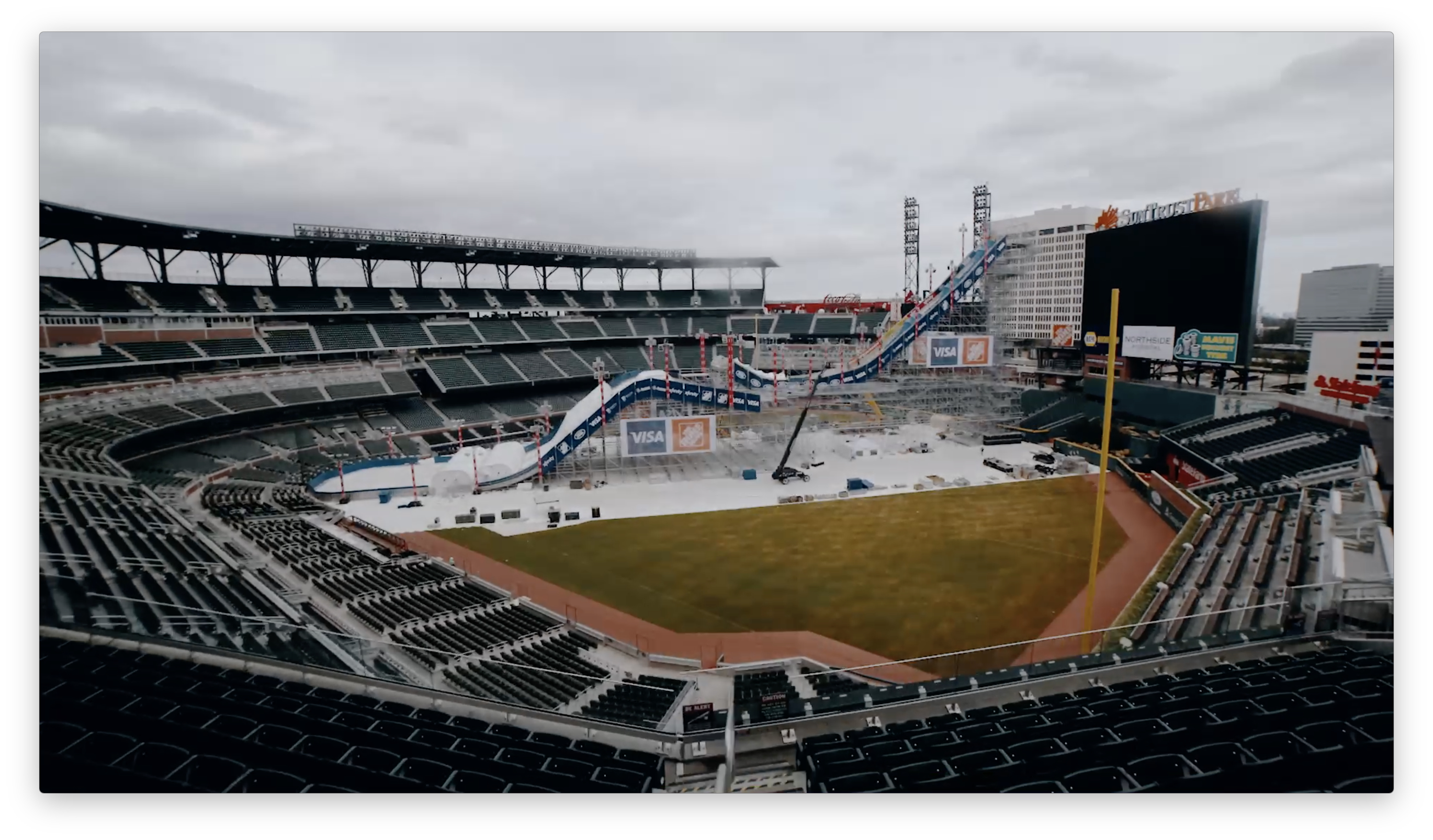 stadium build