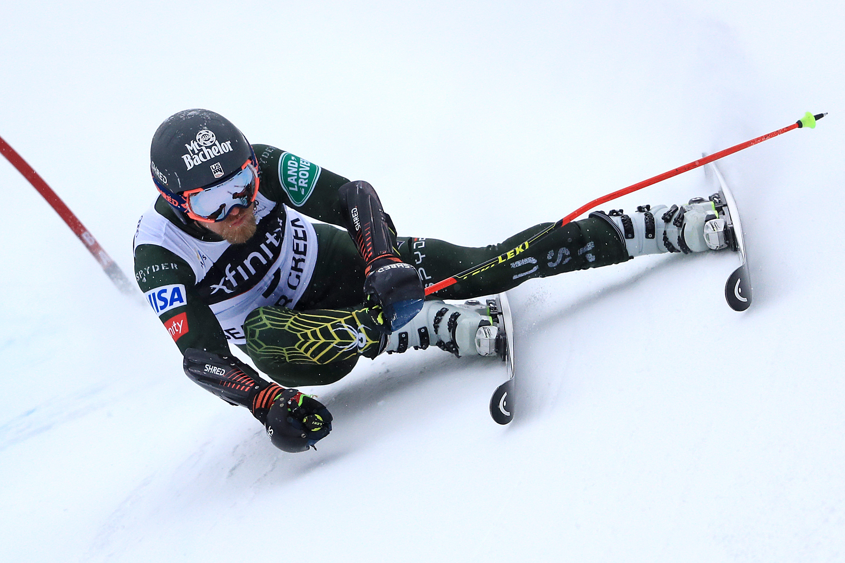 Tommy Ford mastered the Birds of Prey course for this first career World Cup giant slalom victory Sunday. (Getty Images - Sean M. Haffey)