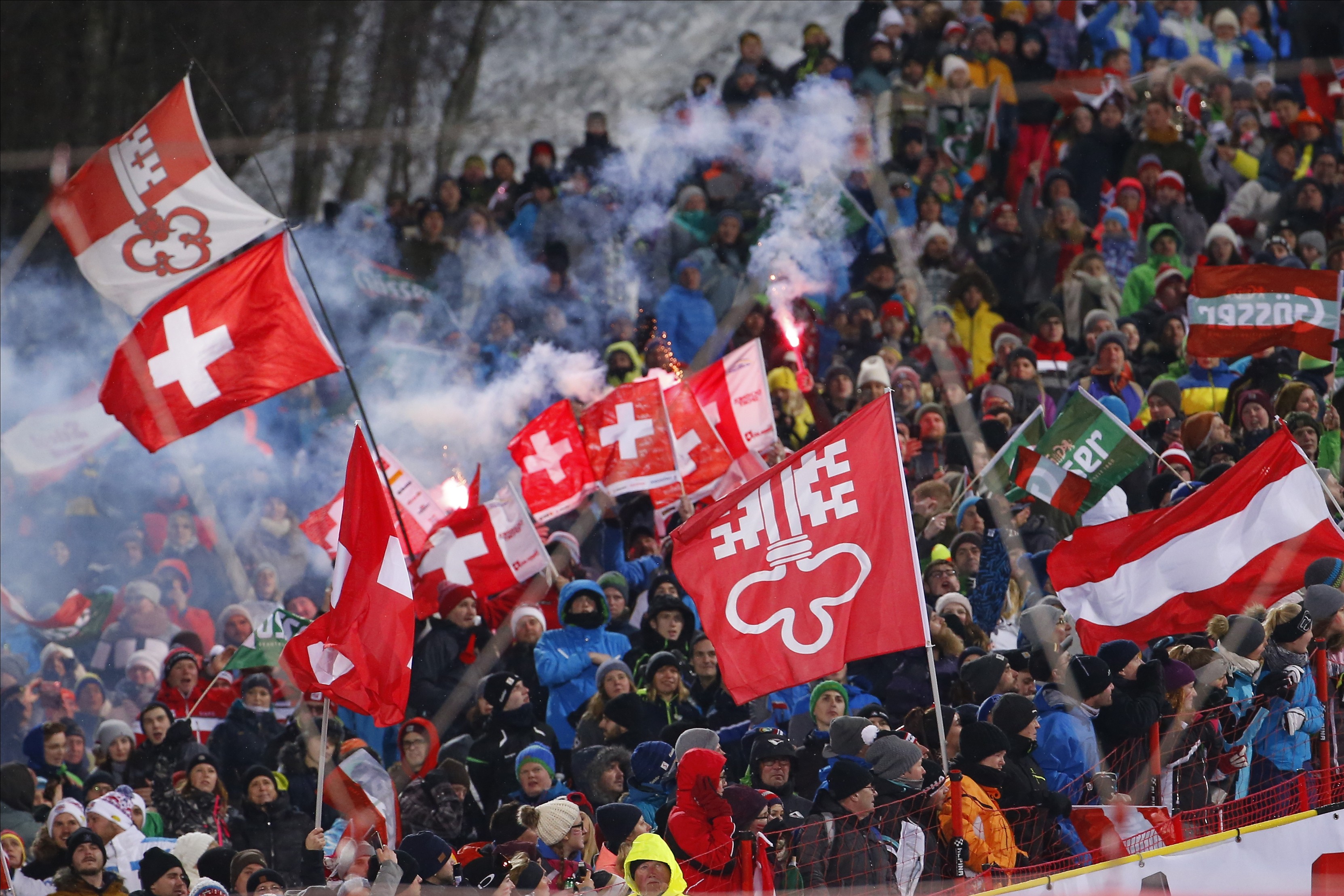 Schladming crowd
