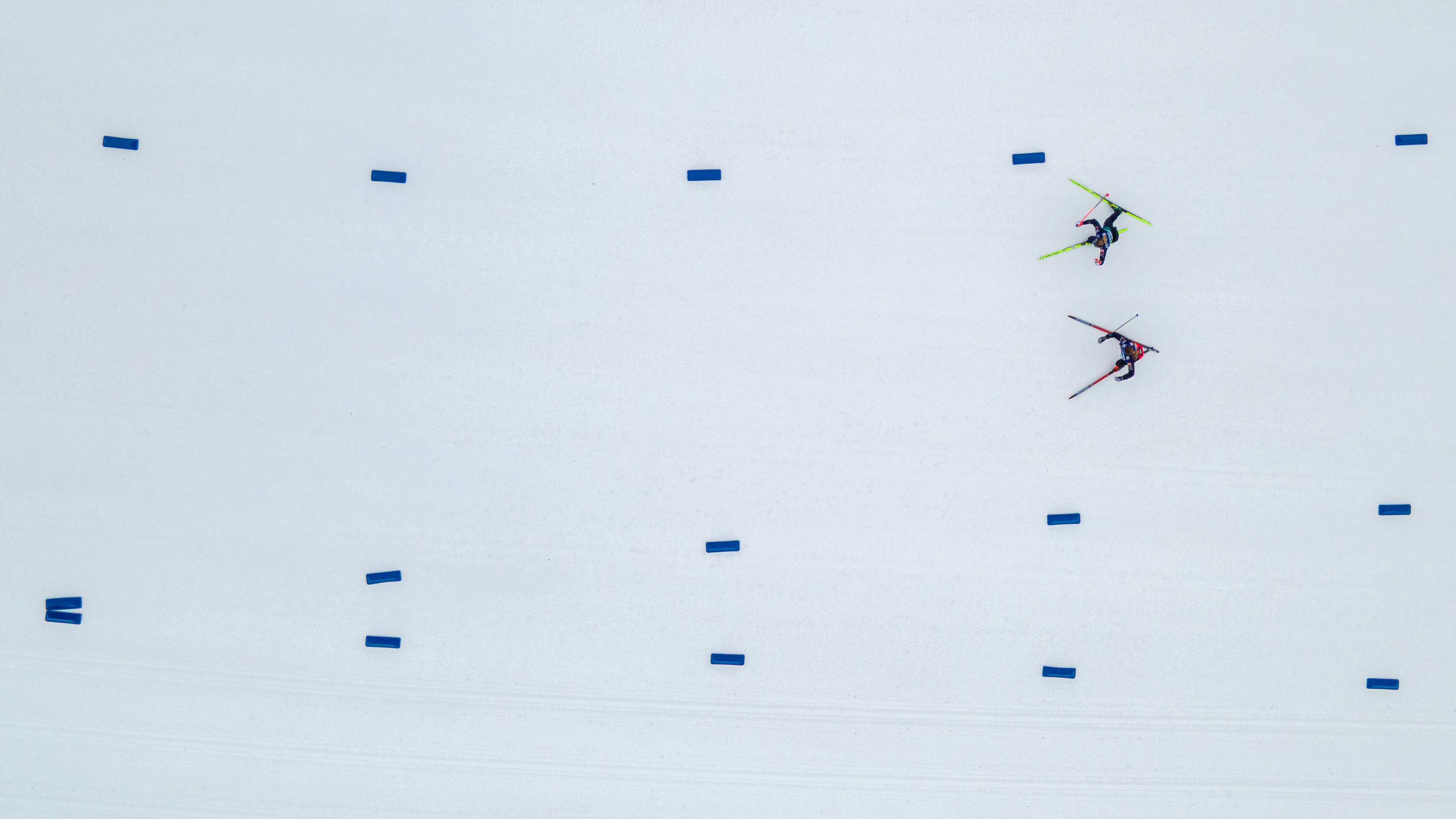 skiing