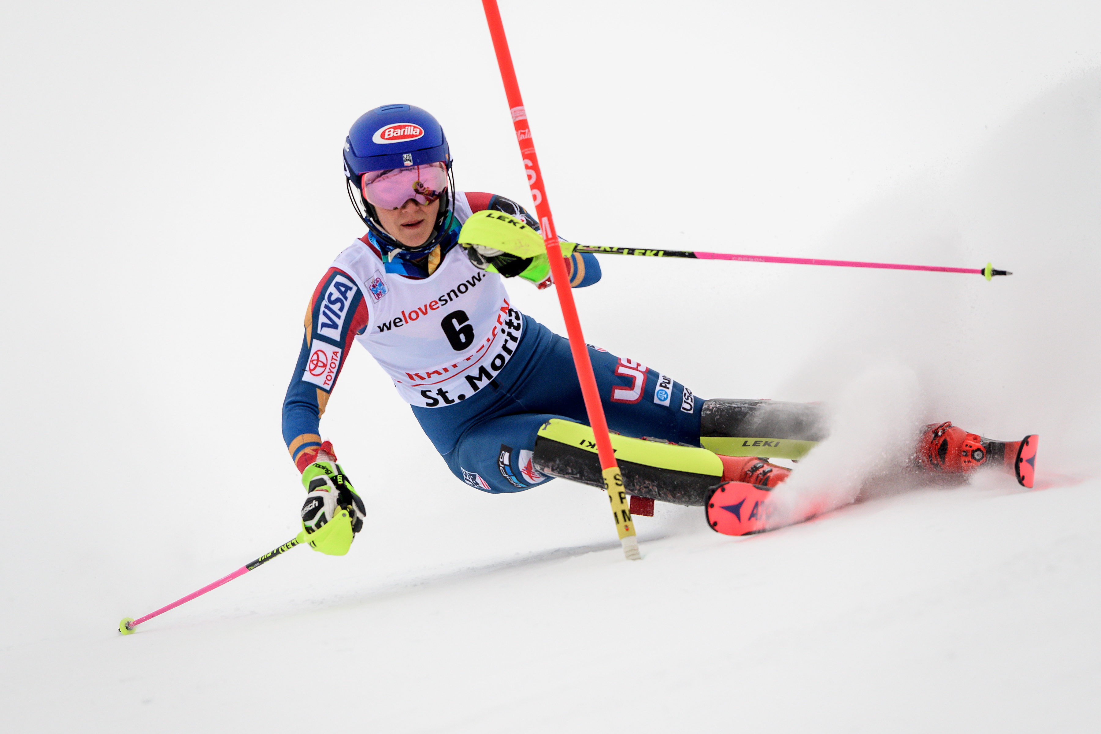 Mikaela Shiffrin slalom 12-8-17