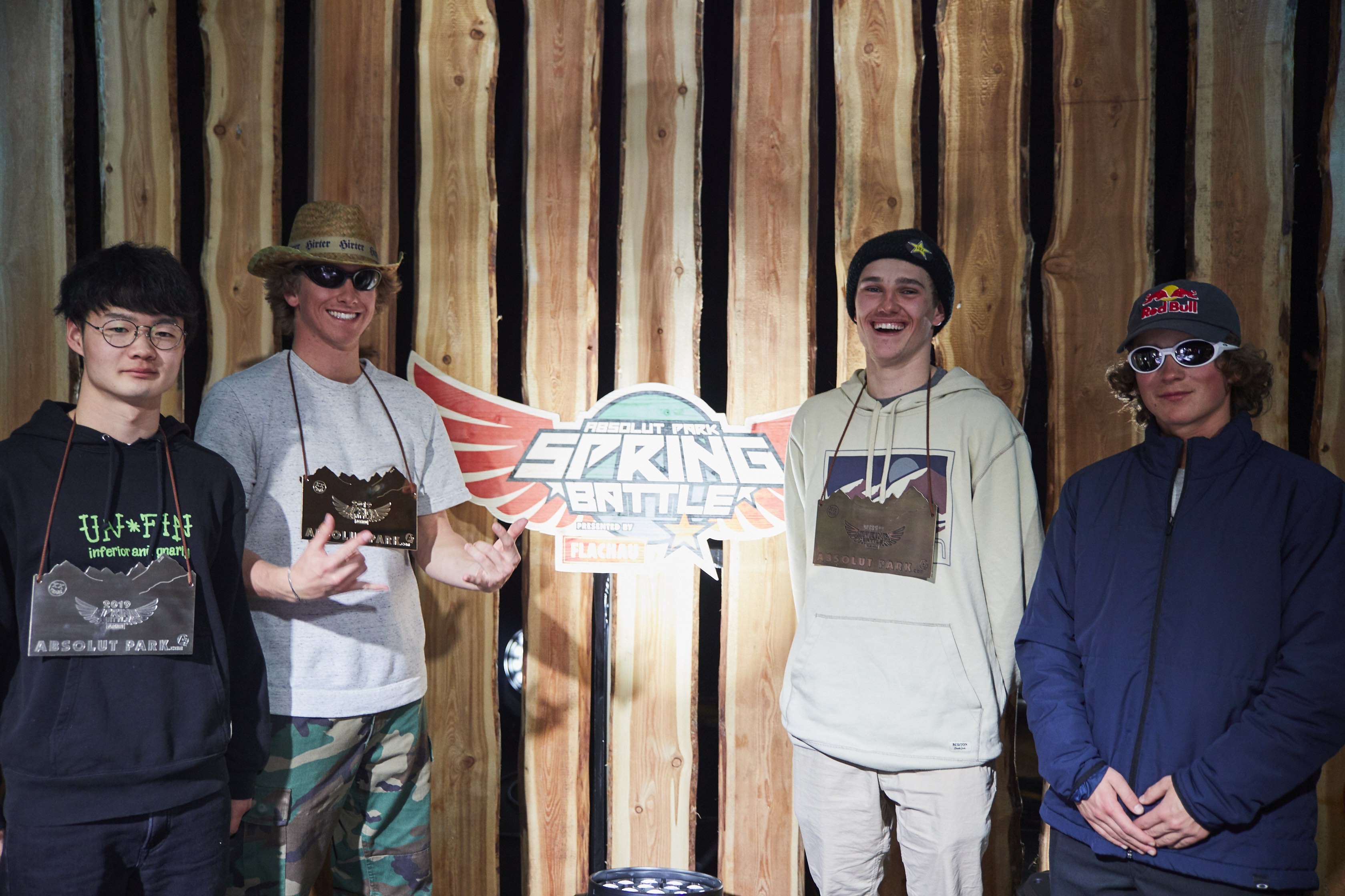 Absolut Park podium