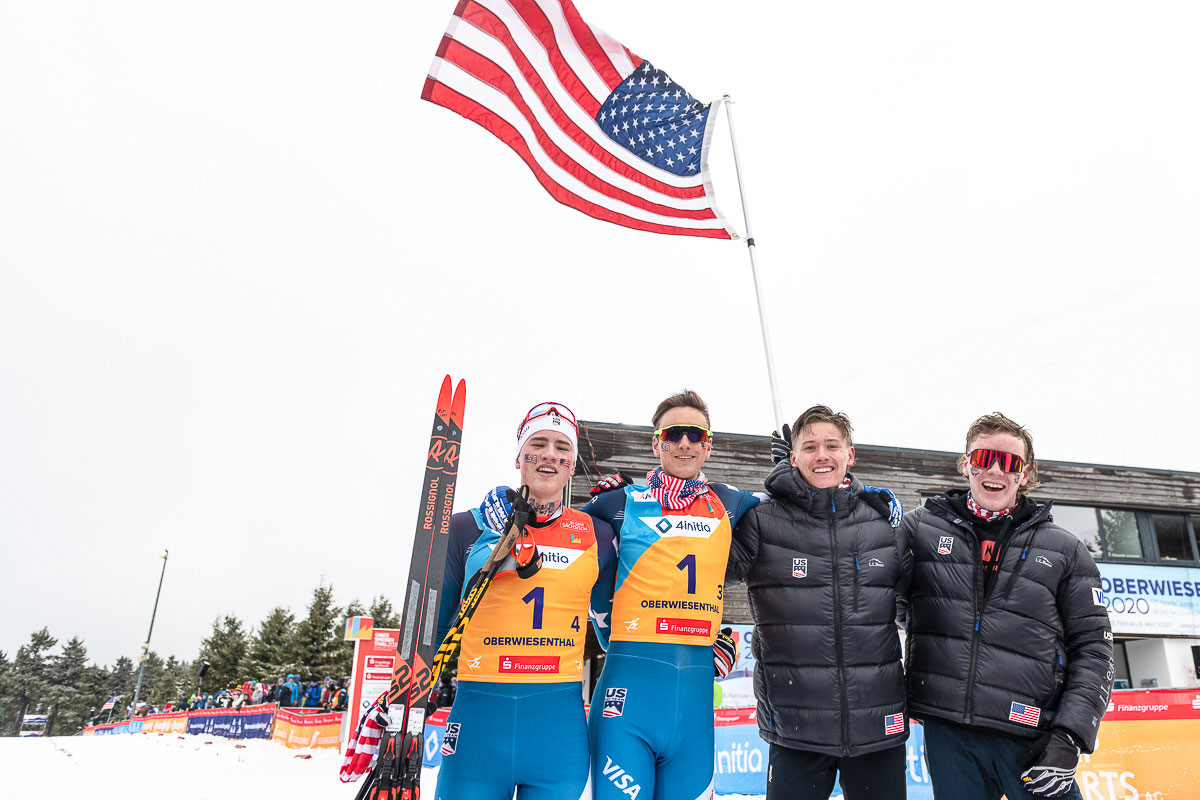 U.S. Junior men's relay team