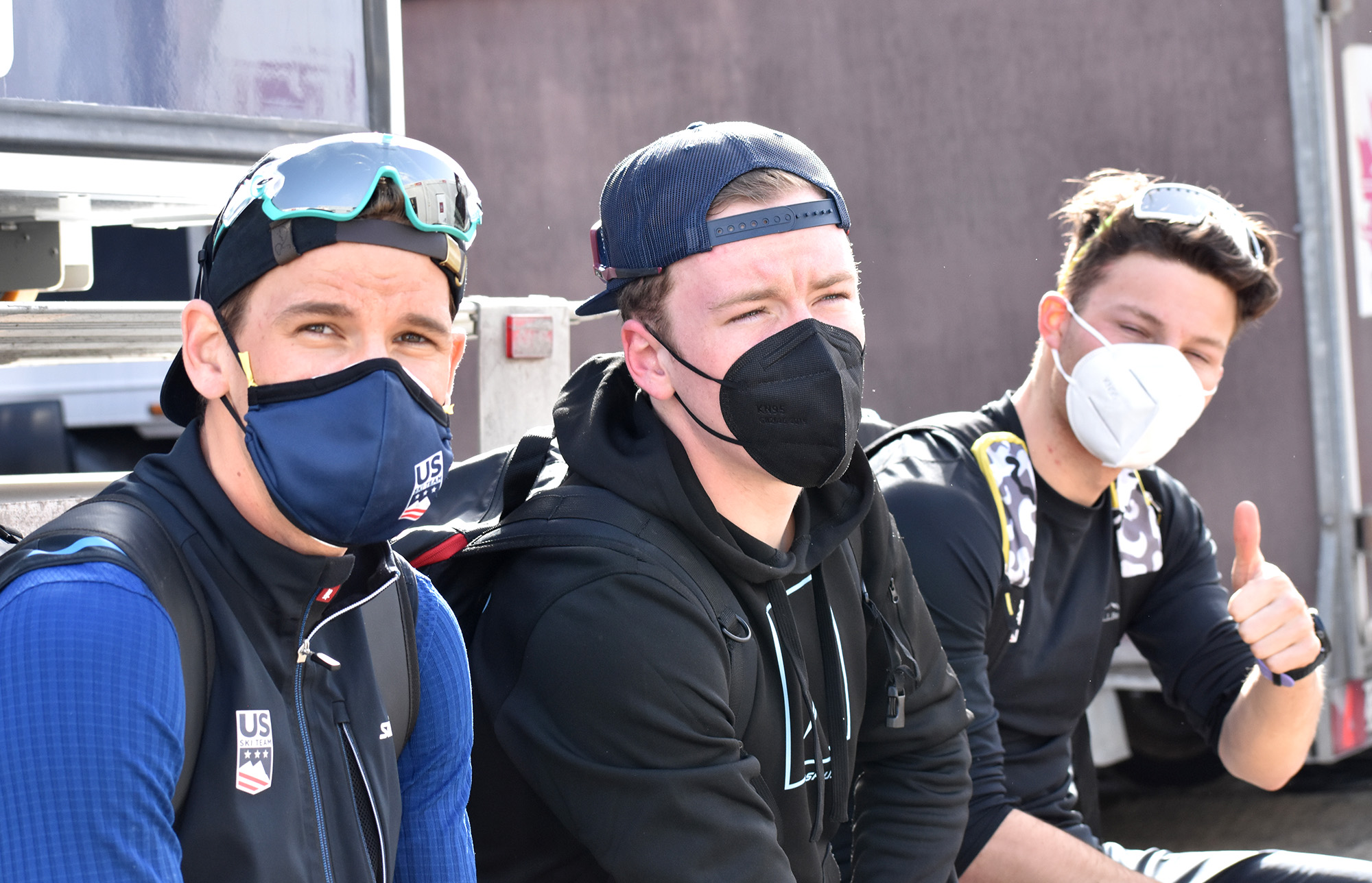 Masked up