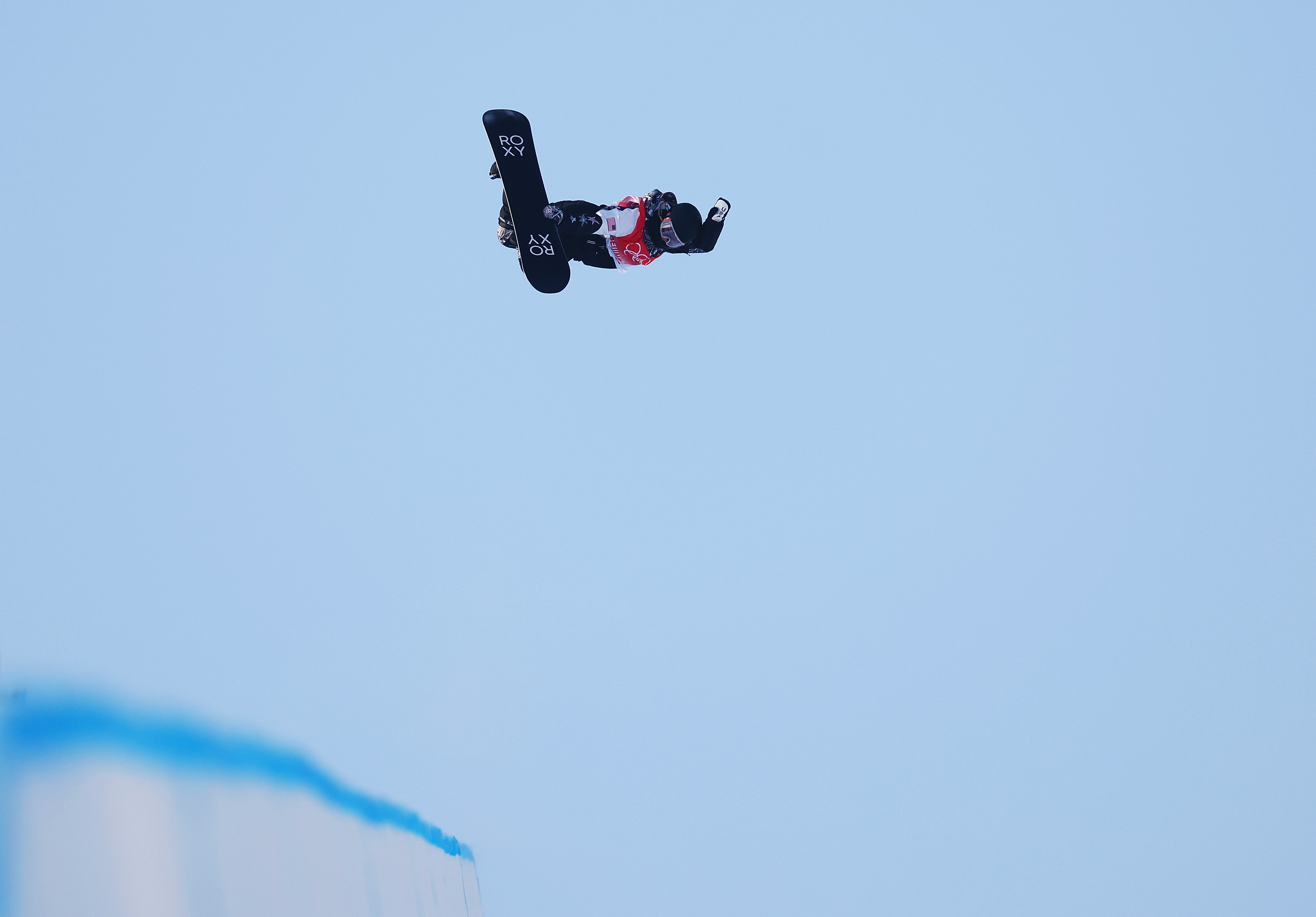 Chloe Kim Competing