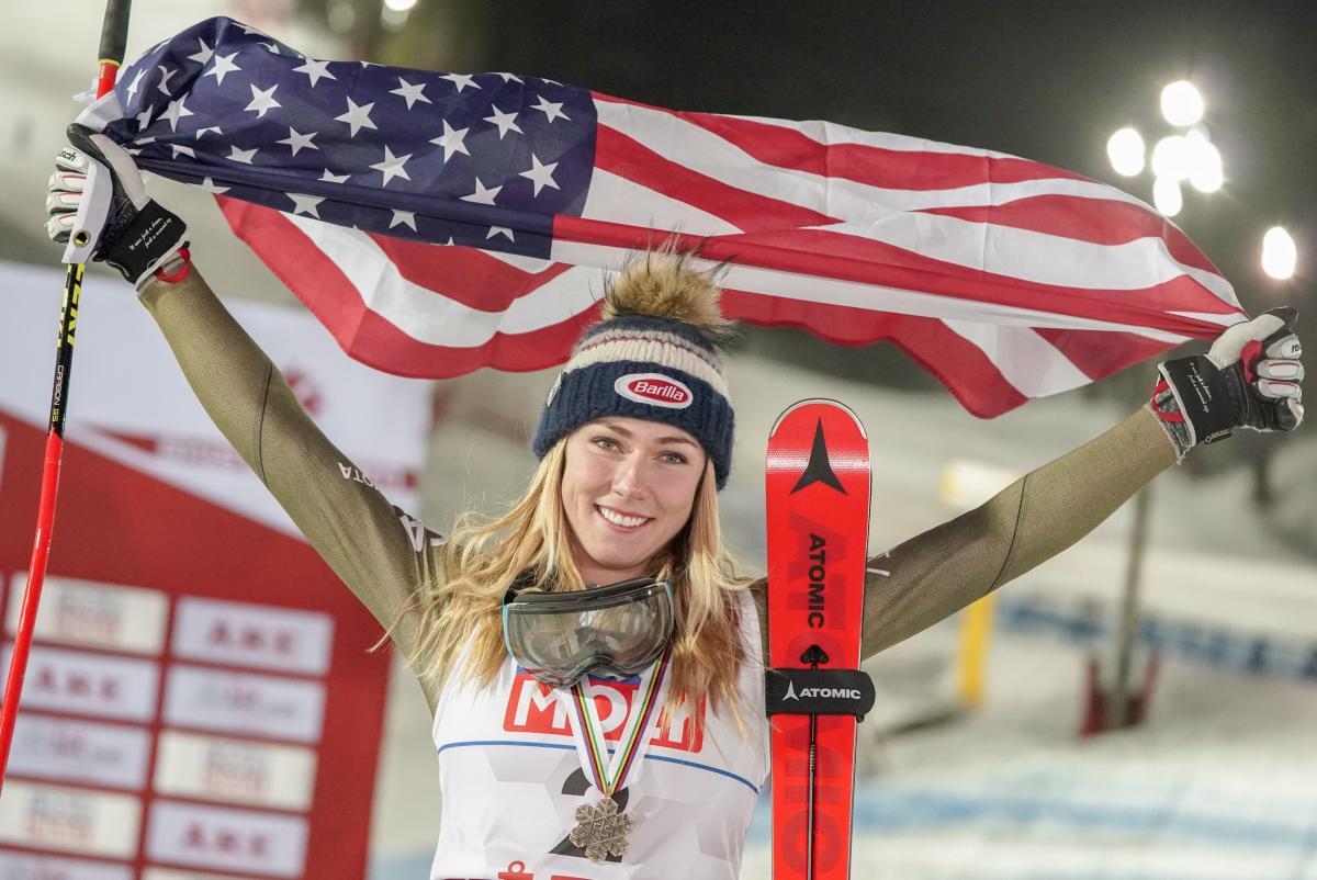 Mikaela Shiffrin experienced both in winning a bronze medal Thursday. 