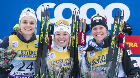 Lillehammer Women's Podium
