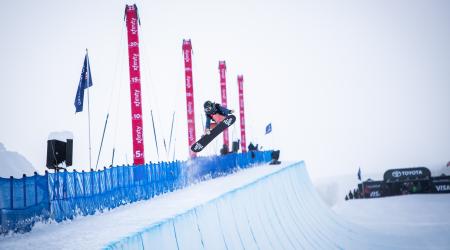 Chloe Kim at Park City