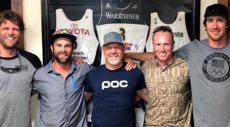 Downhillers in Hood River