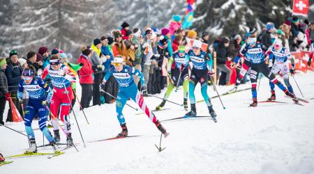 Rosie Brennan was 20th in Saturday's opening Tour de Ski stage.