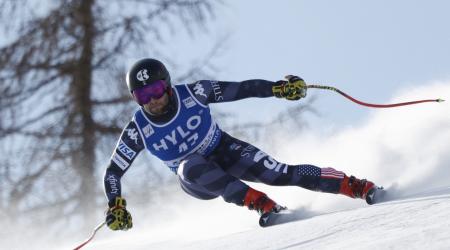 Kyle Negomir Skis to a Top 30 Super-G Finish