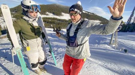 Rob Kober coaching an athlete
