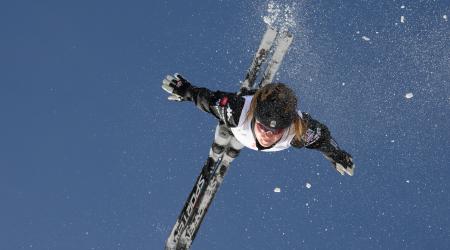 freestyle aerials skier
