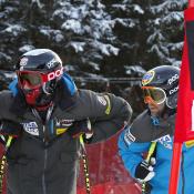 Sasha Rearick (left) has been appointed to the role of head men's development coach for alpine ski racing. (Getty Images -Mitchell Gunn)