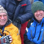 Jimmie Heuga and Bob Beattie