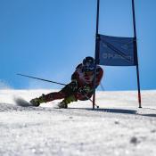 Sam Morse nails the line in Les Deux Alpes