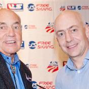 Allen Church (left) received the U.S. Ski & Snowboard Julius Blegen Award. (U.S. Ski & Snowboard)