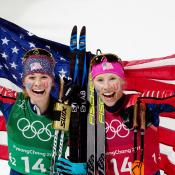 Jessie Diggins, Kikkan Randall