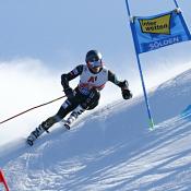 Tommy Ford posted a career-best fourth-place finish Sunday in the opening FIS Ski World Cup race of the season in Soelden, Austria. (Getty Images/Agence Zoom - Hans Bezard)