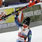 Paula Moltzan First Podium 