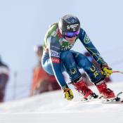 Breezy Johnson Third Place St. Anton