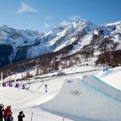 slopestyle course