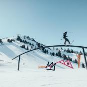 Freeski athlete